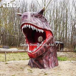 Jardín de rocalla artificial de fibra de vidrio para jardín de infantes aeropuerto parque de trampolín educativo Parque Deportivo uso interior - Product Image 6