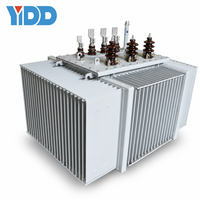 Transformateur de puissance triphasé immergé dans l'huile YIDD NX3 10 kV 480 V 50/60 Hz entièrement étanche à deux enroulements, directement de l'usine Liaoning