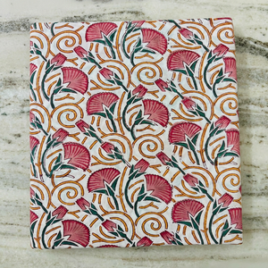Jaipur Sanganeri Block Print Fabric Handmade Cotton Breathable Eco-Friendly Fabric For Girls Boys <b>Shirts</b> Dresses Bag - Product Image 1