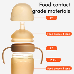 Mewsun Promoción, Vaso Anticólicos para Bebés, Libre de BPA, de PP, 210 ml, Biberón con Pajita Intercambiable - Product Image 4