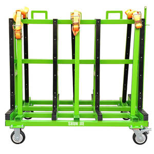 500Kg Laadvermogen Glas Graniet Marmeren Plaat Transport Omzet <span class=keywords><strong>Trolley</strong></span> Klein Formaat Een <span class=keywords><strong>Frame</strong></span> Glazen Rek - Product Image 2