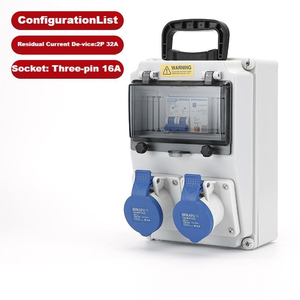 2P32A RCD and 3‑pin 16A Industrial Socket Box.Support customization,Contact customer service for a quote.Socket box - Product Image 2