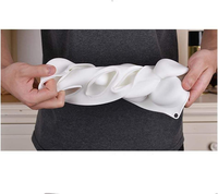 Moule en silicone 3D pour la pâtisserie, le cheesecake, le pudding, la gelée, la mousse au chocolat