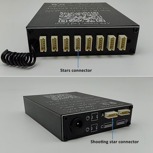 Nouveau kit étoiles LED à fibres optiques 16W coloré et romantique, effet <span class=keywords><strong>météore</strong></span> 1V8+10, pour plafond de voiture avec changement de couleur RGBW - Product Image 3