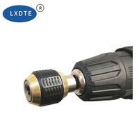 LXDTE Porte-embout à dégagement rapide à tige hexagonale de 1/4 po, extension en acier 40Cr, 60 mm, 150 mm, adaptateur d'embout à percussion pour perceuse électrique et tournevis
