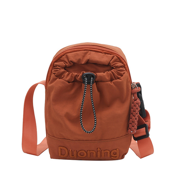 Summer Mini Handbag Unisex Fashion Waterproof Casual Durable Nylon Canvas Phone Pouch Unique Versatile Lightweight Crossbody Bag