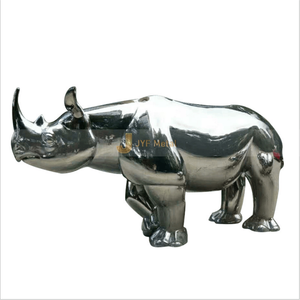 ANW904 Métal Personnalisé Animal 304 Acier Inoxydable Décoratif Ingénieur Sculpture Projet Miroir Poli - Product Image 2