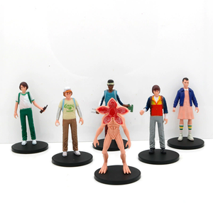 2026 Novedad: Figura de <span class=keywords><strong>Stranger</strong></span> <span class=keywords><strong>Things</strong></span> Dustin con Flor Comehombres, Set de Juguete Modelo de 6 Piezas - Product Image 4