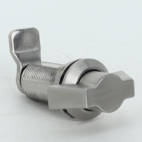 Loquet à compression à quart de tour en acier inoxydable SUS304 IP65, bouton à came sans outil pour armoires électriques et de télécommunications