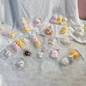 NEW Taba <b>Mini</b> Chubby Animals Squeeze Toy-Sticky Soft Cream Mud Texture Anxiety Relief Gift for Kids Adults Office <b>Desk</b> Fun-Party - Product Image 1