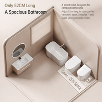 Nouvelle Conception Cuvette de Toilette Intelligente en Céramique WC Bidet Sanitaire Automatique pour Salle de Bain