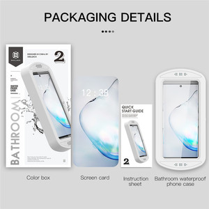 <span class=keywords><strong>Custodia</strong></span> per telefono <span class=keywords><strong>cellulare</strong></span> impermeabile GSCASE bagno <span class=keywords><strong>custodia</strong></span> universale con adesivo per tutti i cellulari - Product Image 3