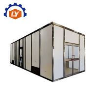 Cuarto Limpio Modular con Ducha de Aire de Tamaño Personalizado, con HVAC, Instalación Rápida para Laboratorio o Taller