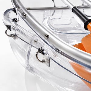 <span class=keywords><strong>Bateau</strong></span> rigide à fond transparent économique, 2 places, en PC écologique, avec auvent, plusieurs tailles, pour usage aquatique - Product Image 3