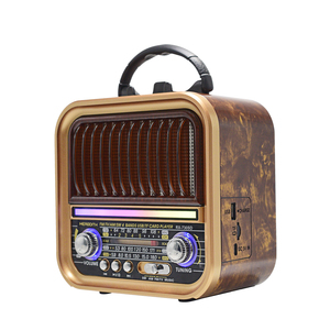 <span class=keywords><strong>Radio</strong></span> Retrò di Alta Qualità AM/<span class=keywords><strong>TV</strong></span>/FM/SW a 4 Bande con Pannello Solare e Luce Disco - Product Image 2