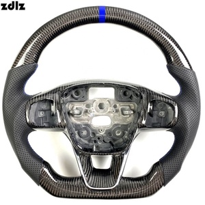 Applicable à <span class=keywords><strong>Ford</strong></span> <span class=keywords><strong>focus</strong></span> MK2 MK3 MK4 RS st Mondeo bord volant personnalisation du volant en fibre de carbone - Product Image 2