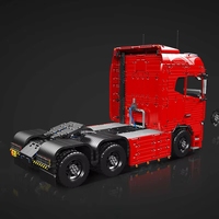 Mould King 19015S, Tractor Neumático Técnico, Modelo de Camión RC, Bloques de Construcción, Juguete de Ensamblaje para Niños, Regalo