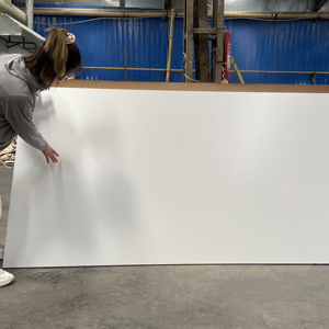 <span class=keywords><strong>Tablero</strong></span> de MDF de melamina laminada blanca titanio 12mm 15mm 18mm - Product Image 6