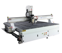Machine à découper professionnelle CNC, découpeur en carton pour cuir, couteau oscillant, pcb, gravure de panneau cnc avec CCD