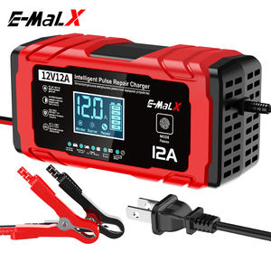 شاحن بطارية نبضي جديد من E-MaLX بقوة <span class=keywords><strong>12</strong></span> فولت و<span class=keywords><strong>12</strong></span> أمبير للدراجات النارية والسيارات مع شهادات CE وFCC وUL - Product Image 5