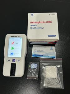 Analyseur de chimie sèche Poct, analyseur de biochimie sèche portable, kit de <span class=keywords><strong>test</strong></span> de lipides sanguins <span class=keywords><strong>HBA1C</strong></span>, kit de <span class=keywords><strong>test</strong></span> de fonction rénale - Product Image 3