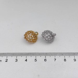 31174DIY Accesorios de Perlas, Colgante de Plata de Ley S925 con Cuentas Redondas de 13-18 mm, Base Vacía para Colgante de Oro y Plata - Product Image 2