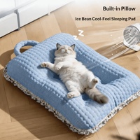 Coussin rafraîchissant respirant Ice Bean pour chat, universel quatre saisons, canapé-lit pour chat, tapis de couchage pour usage intérieur