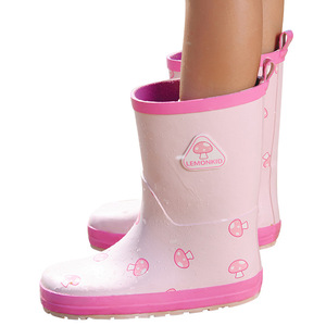 Bottes de pluie en caoutchouc imperméables légères mi-hautes mates en gros pour enfants garçons filles - Product Image 3