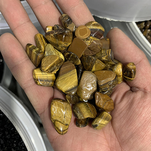 Ghiaia burattata <span class=keywords><strong>quarzo</strong></span> grezzo curativo all'ingrosso dell'<span class=keywords><strong>occhio</strong></span> <span class=keywords><strong>di</strong></span> <span class=keywords><strong>tigre</strong></span> <span class=keywords><strong>di</strong></span> cristallo della pietra preziosa curativa per la decorazione - Product Image 2