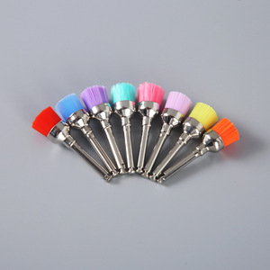 Ouliya – ensemble de brosses de polissage dentaire, 8 couleurs, tête plate incurvée résistante à l'usure, pour le blanchiment des dents et l'élimination des taches - Product Image 1