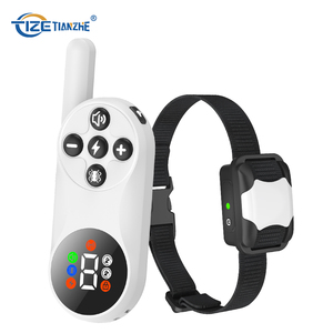 Usine en gros <span class=keywords><strong>prix</strong></span> bas Promotion IPX7 étanche 2 canaux 1000 FT collier de dressage de chien de vibration de choc à distance - Product Image 1