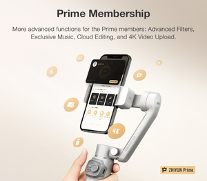 Envío aéreo JHD ZHIYUN SMOOTH <span class=keywords><strong>Q3</strong></span> Smartphones Gimbal 3-Axis Flexible Phone Handheld Stabilizer con luz de relleno para iPhone Xiaomi - Product Image 4