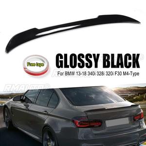 สปอยเลอร์ท้ายรถสไตล์ CS ลิปลิปบูตสำหรับ BMW F30 340i 328i 320i M4-Type ตกแต่งปีกท้ายรถ2013-2018 - Product Image 1