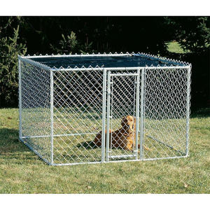 Customized Size <strong>Dog</strong> <strong>Kennel</strong> Metal Chain Link Enclosures Galvanized Large Pet Enclosures - Product Image 2
