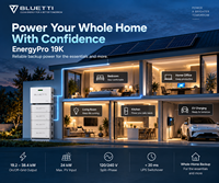 Système de stockage d'énergie modulaire BLUETTI EnergyPro 19K 108 kWh pour les projets EPC et les solutions solaires commerciales