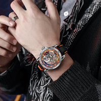 Montre de Plongée de Luxe à Vendre Directement de l'Usine, Mouvement Exclusif, Étanche, Montre Sport Mécanique de Luxe pour Hommes