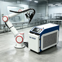 Cobot de Soldadura Láser Colaborativo Portátil de 6 Ejes, Soldador Automático de Metal y Acero Inoxidable, Suministro Directo de Fábrica