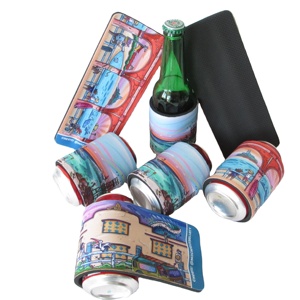 Wholesale Neoprene Beer <b>Bottle</b> and Drink Can Cooler Bags Slim Slap s with Custom Logo Sublimation for Cooling Cans - Product Image 5