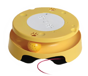 Fanhappy Smart chat jouets électrique mouvement Undercover 3 contrôle de vitesse balle mobile plume jouet pour chat jouet - Product Image 5