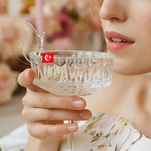 Personalizzato 3D oro specchio farfalla acrilico bevanda di nozze segnaposto etichette di vetro Champagne doccia per feste senza Stemless - Product Image 3