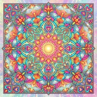 Tapis de jeu de Mahjong américain vintage à motif floral de jardin, 31,5 pouces, imperméable, aux couleurs vives, pour table de Mahjong américain, conforme aux règles de Charleston