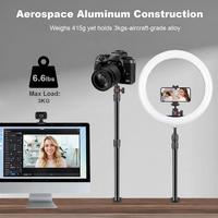 Dudukan Kamera SOFOTO dengan Kepala Bola, Penyangga Lampu Meja untuk Kamera DSLR, Ring Light, Live Streaming, Vlog, Perekaman Foto dan Video