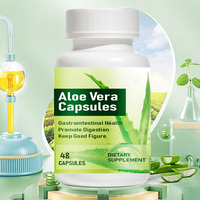 Capsule d'aloe vera chinoise OEM pour le nettoyage du côlon adulte et la digestion brûlante mince pas pour les femmes enceintes