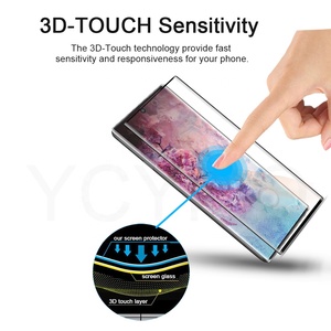 Clair Protecteur D'écran En Verre pour <span class=keywords><strong>Samsung</strong></span> <span class=keywords><strong>Galaxy</strong></span> Note 10 <span class=keywords><strong>Plus</strong></span> 5G 6.8 pouces En Verre Trempé - Product Image 3
