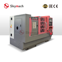 Mesin Bubut CNC Flat Bed Bore Besar CK6140 untuk Pemrosesan Batang, Pipa, dan Bahan Batangan yang Efisien di Bengkel Teknik Umum