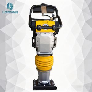 Sidewalk Edge Reinforcement HCR90 Tamping Rammer 10-15m/min <b>Walking</b> Speed - Product Image 5