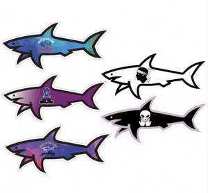 Autocollants 3D élégants et étanches Paul Et Shark – Décorations DIY pour mobiles, bagages, tablettes, réfrigérateurs – Protection antichoc - Product Image 1