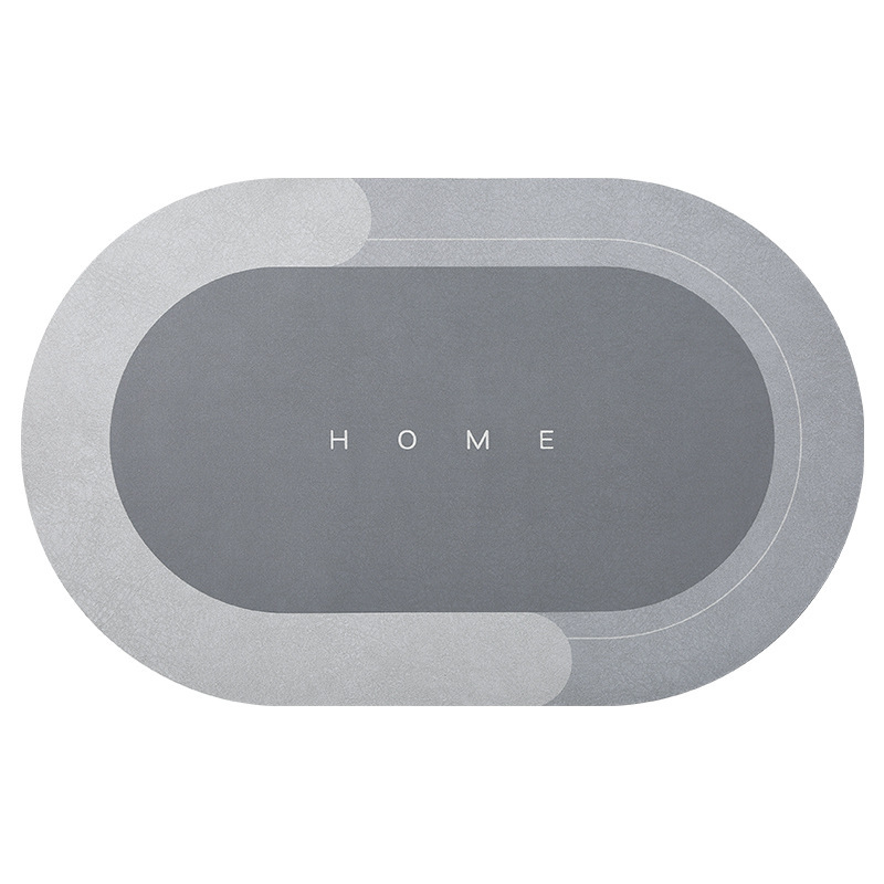 Diatom Mud Bathroom Floor Toilet Carpet