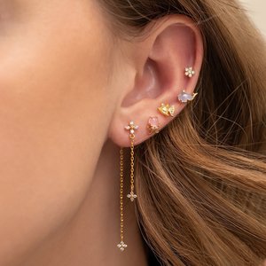 Nuevos y bonitos pendientes de pez océano de playa para mujer, pendientes de bola giratorios de animales marinos Vintage - Product Image 4