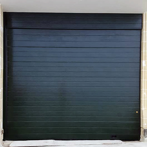 Vente en gros <span class=keywords><strong>de</strong></span> <span class=keywords><strong>porte</strong></span> <span class=keywords><strong>de</strong></span> <span class=keywords><strong>garage</strong></span> automatique monobloc en acier conception latérale 9x9 moderne isolation thermique finie pour les villas à bas prix - Product Image 5